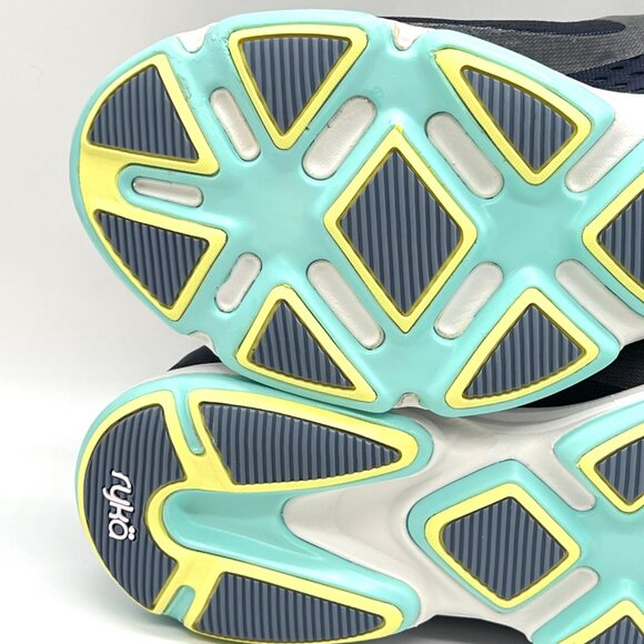 Ryka Womens Size 10 Devotion Plus 2 Blue Purple Walking Sneakers Shoes - Picture 10 of 12